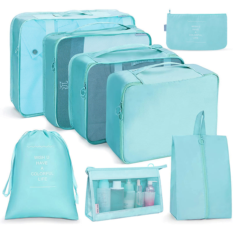 8-Piece Travel Organizer Set