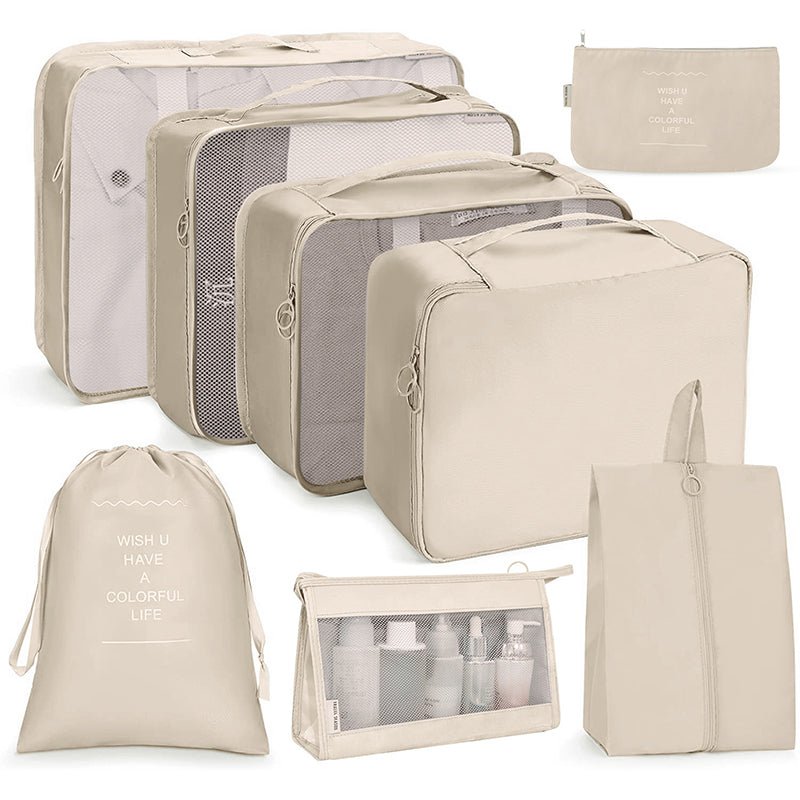 8-Piece Travel Organizer Set