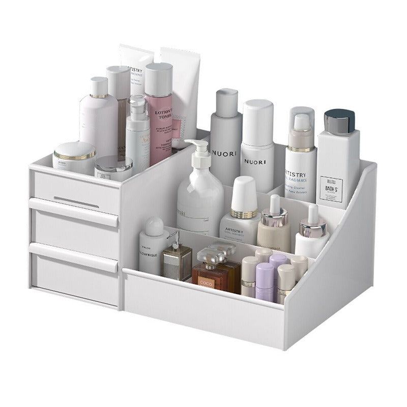 Drawer style cosmetic storage box