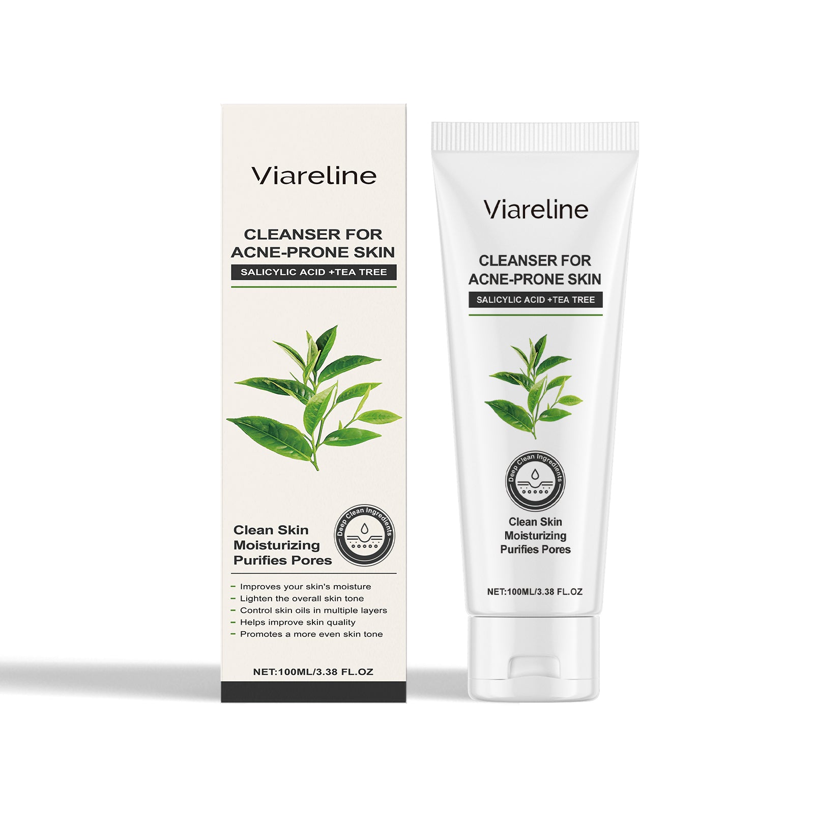 Green Tea Cleansing Gel Gloss Oil