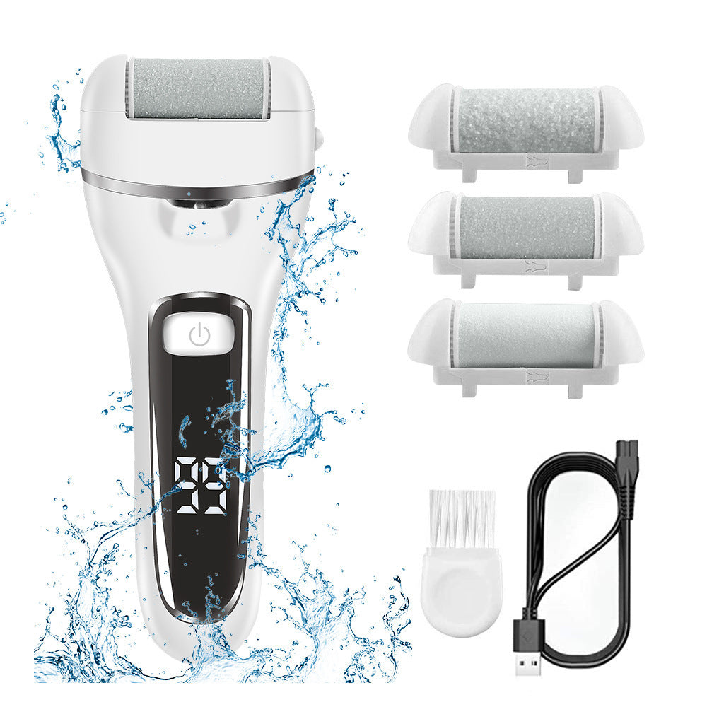 Electric foot grinder automatic rechargeable