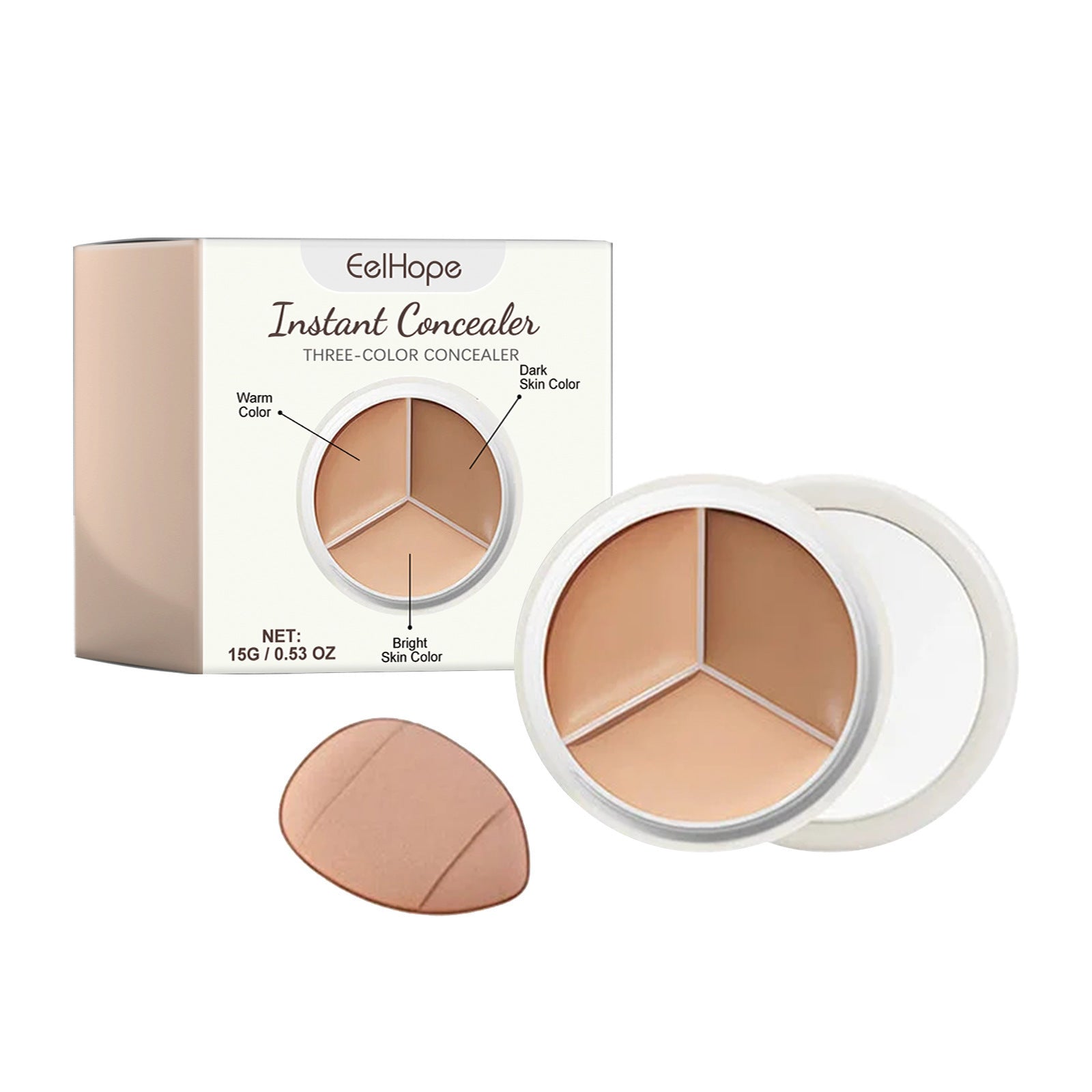 3-Color Concealer Palette